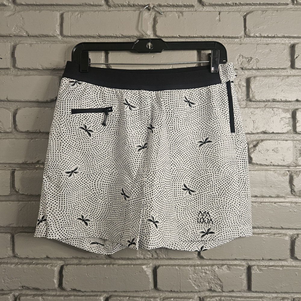 Maloja Womens Skort Small Shorts Dragonfly‎ White Outdoor Athletic Beach